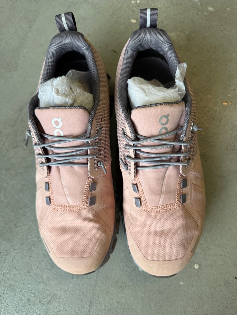 On Running Blush Pink Cloudventure Trail Shoes
